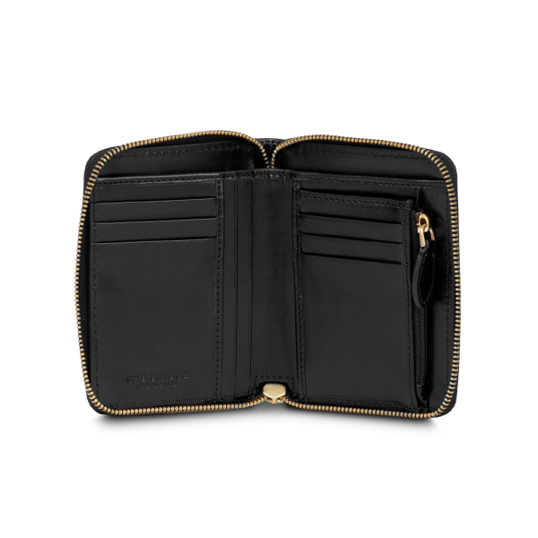 BETTINA ZIP AROUND SMALL LEATHER BAG