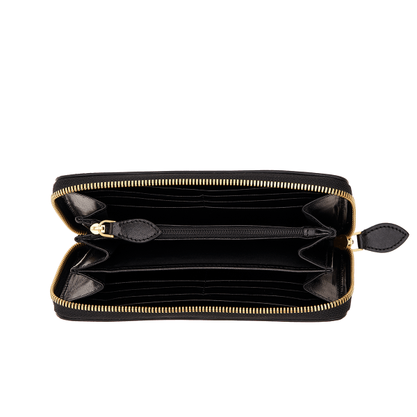 BETTINA ZIP AROUND LEATHER BAG