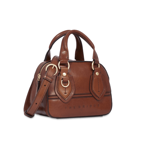 DAPHNE MINI BOWLING LEATHER BAG