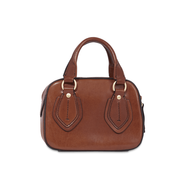 DAPHNE MINI BOWLING LEATHER BAG