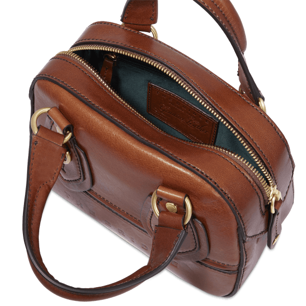 DAPHNE MINI BOWLING LEATHER BAG