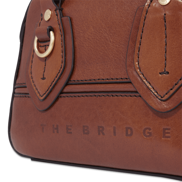 DAPHNE MINI BOWLING LEATHER BAG