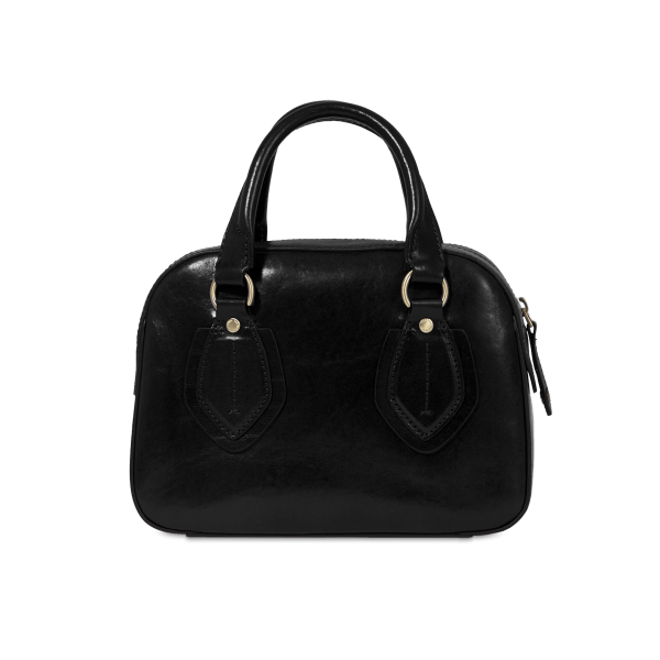 DAPHNE BOWLING LEATHER BAG