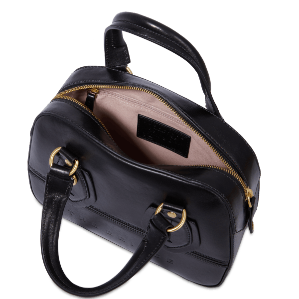 DAPHNE BOWLING LEATHER BAG