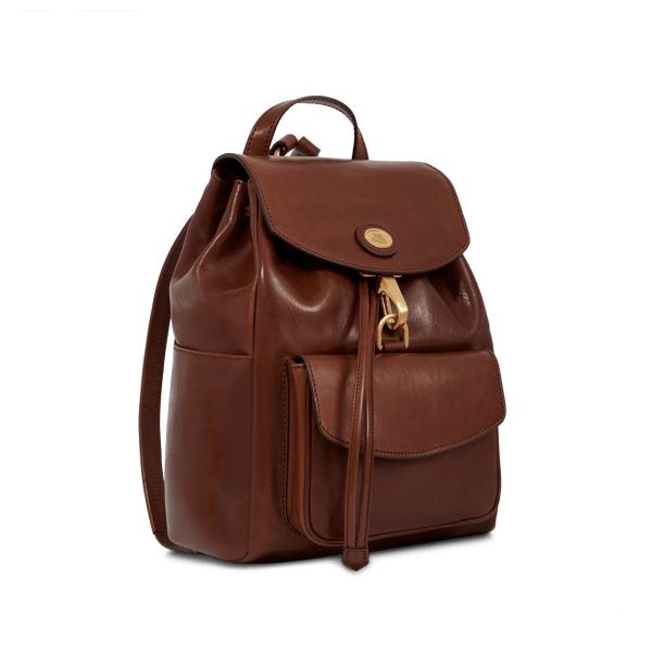 STORY LEATHER BACKPACK