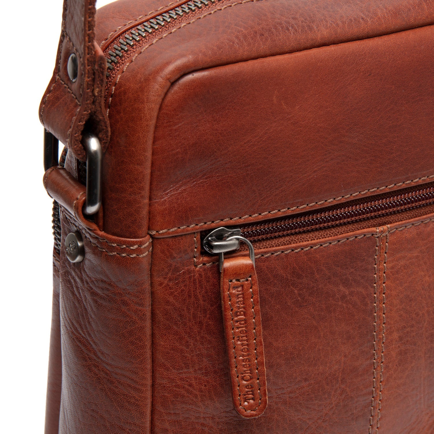 Amantea Leather Shoulder Bag Chesterfield