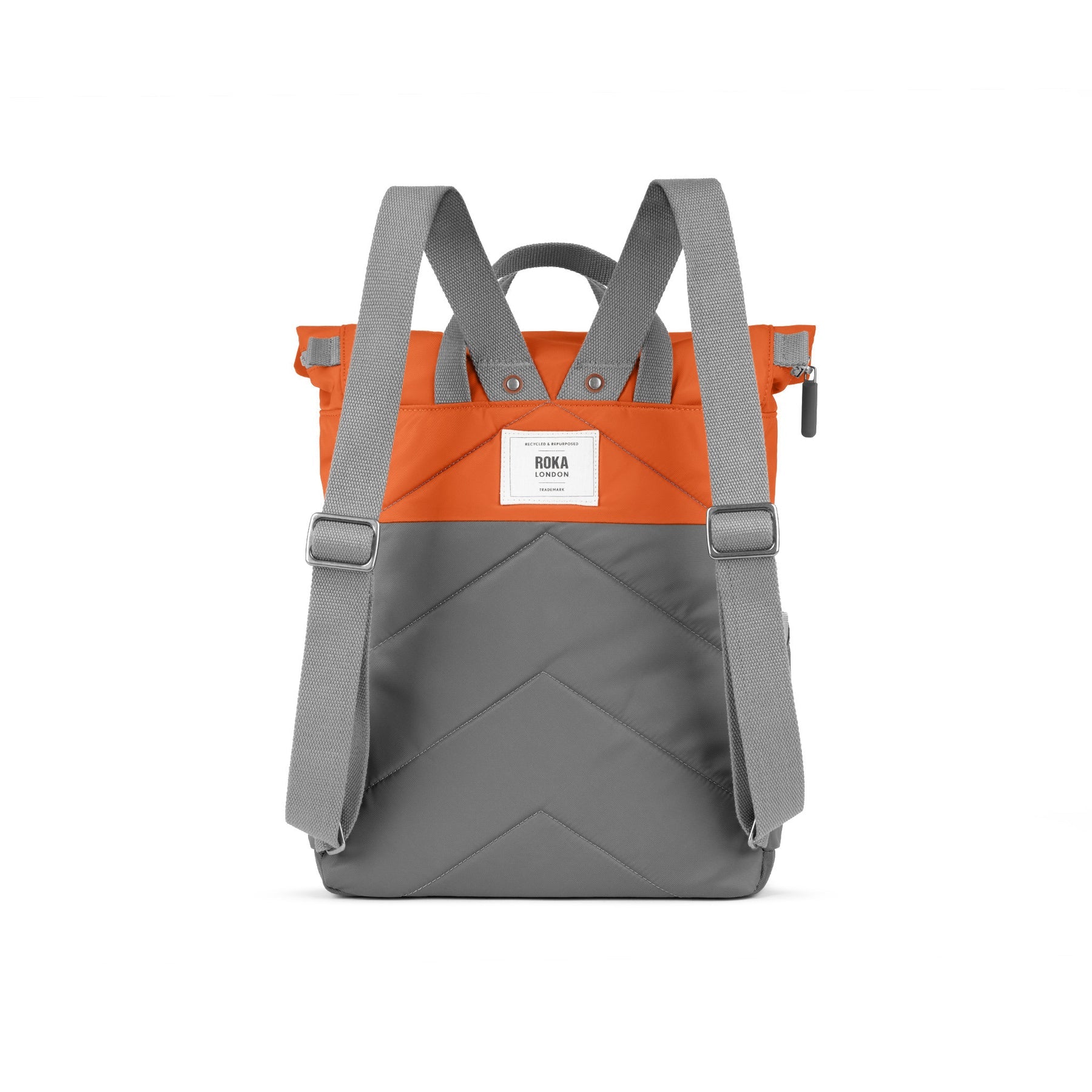 Creative Waste Canfield B Graphite/Burnt Orange Recycled Nylon
