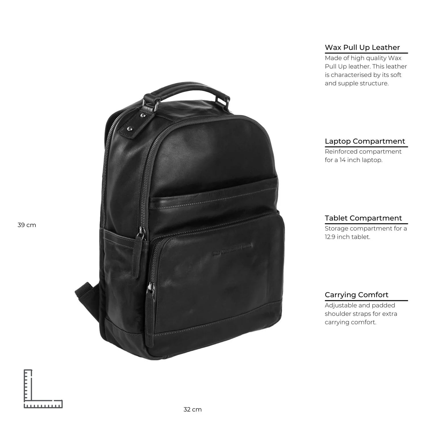 Austin Leather Backpack