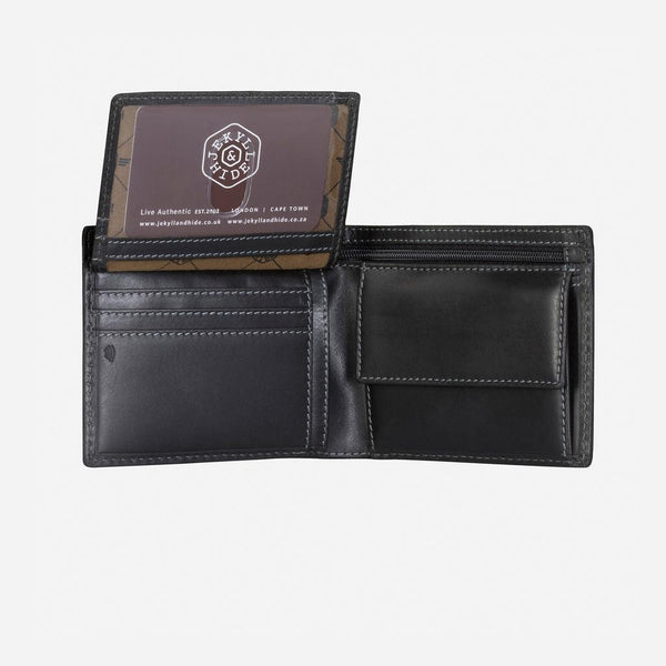 LARGE BIFOLD WALLET WITH COIN