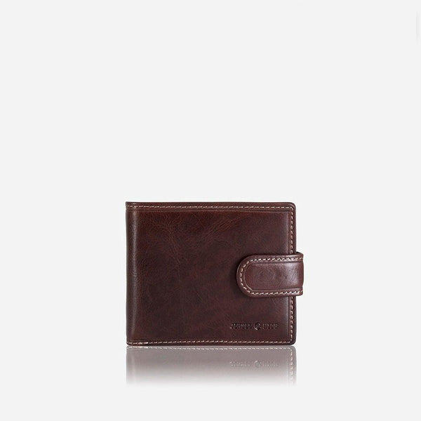 BIFOLD WALLET WITH COIN AND ID WINDOW