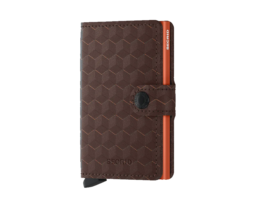 Miniwallet Optical Brown-Orange