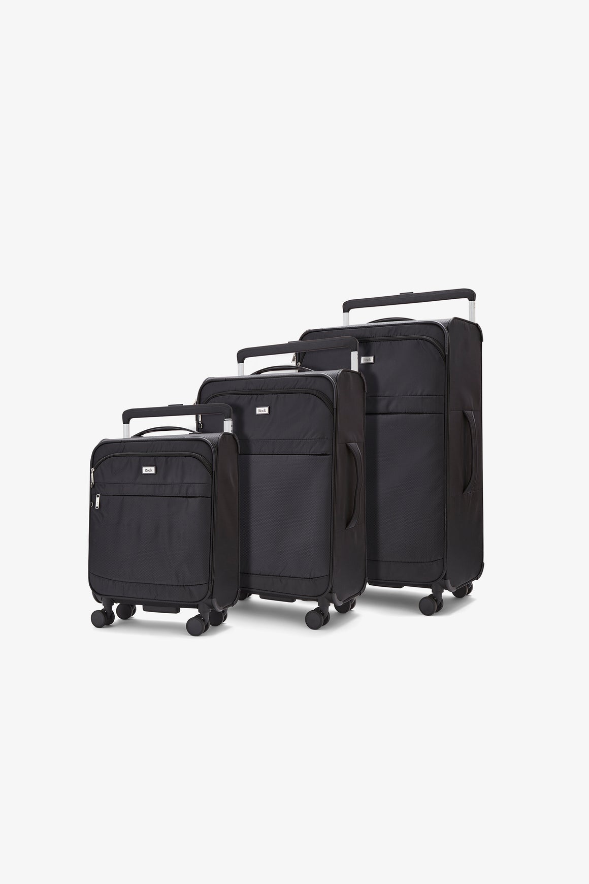 Rocklite Set of 3 Suitcases