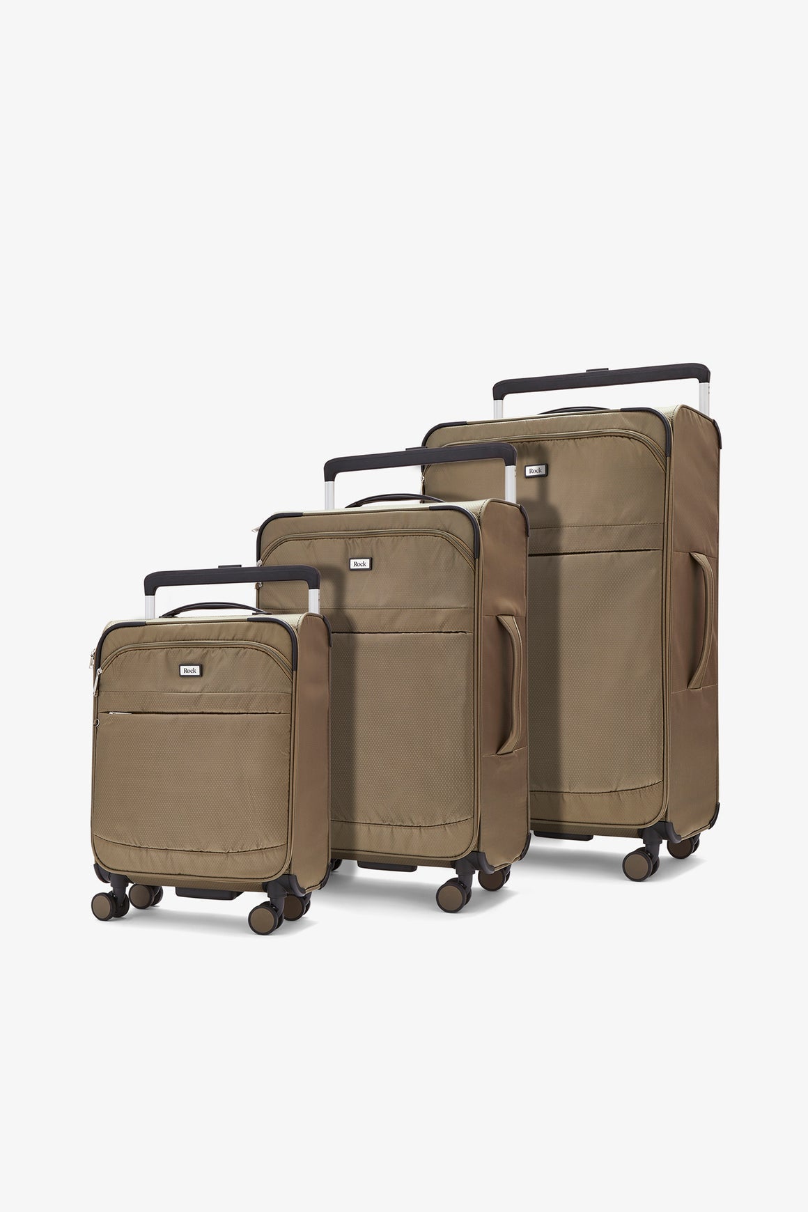 Rocklite Set of 3 Suitcases