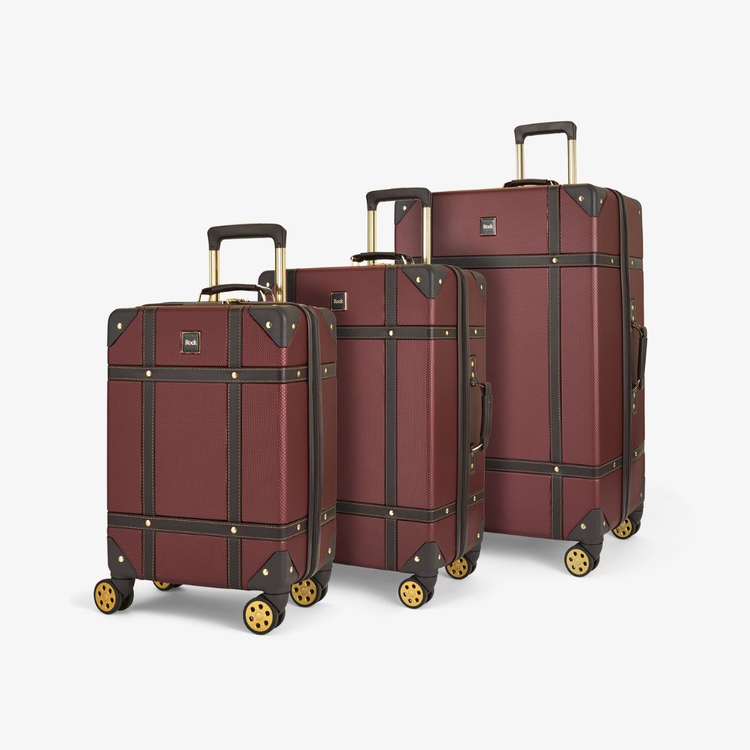 Vintage Set of 3 Suitcases