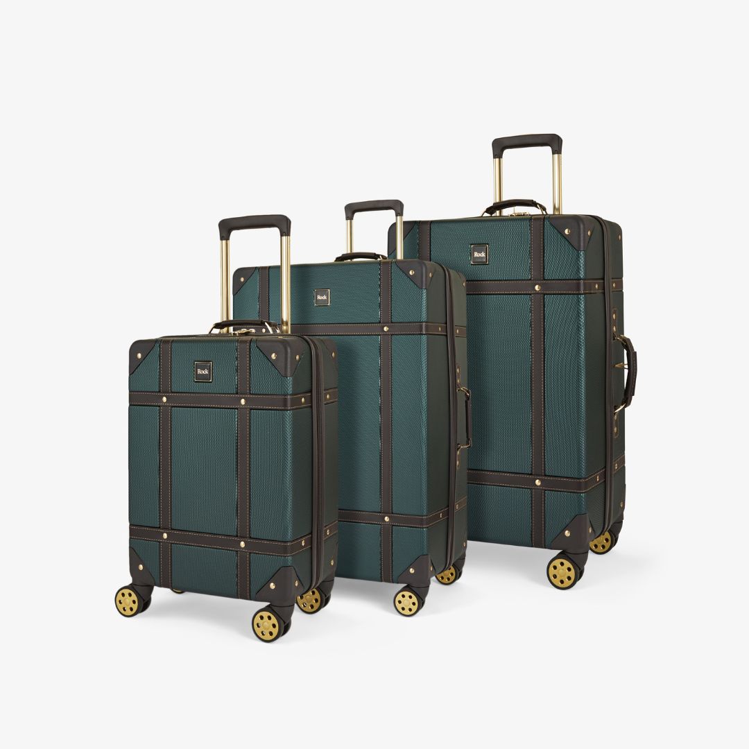 Vintage Set of 3 Suitcases