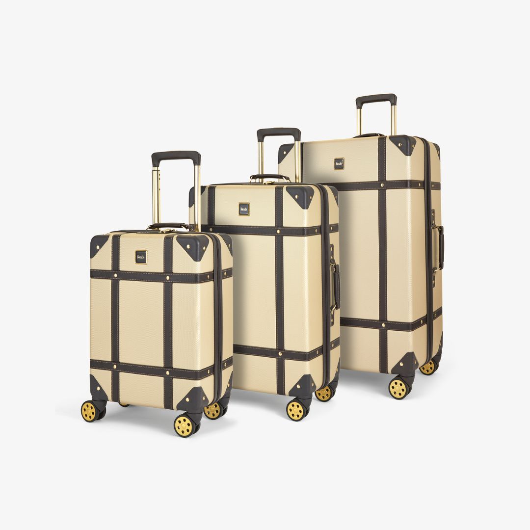 Vintage Set of 3 Suitcases