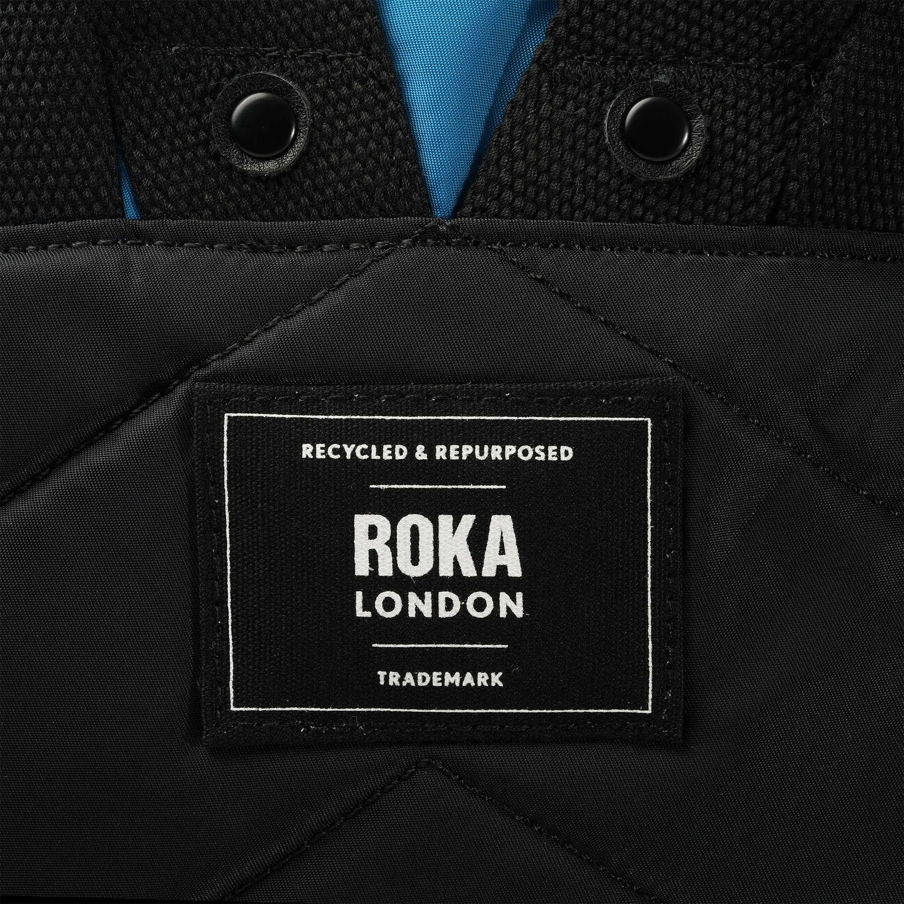 Creative Waste Canfield B Black / Seaport Recycled Nylon
