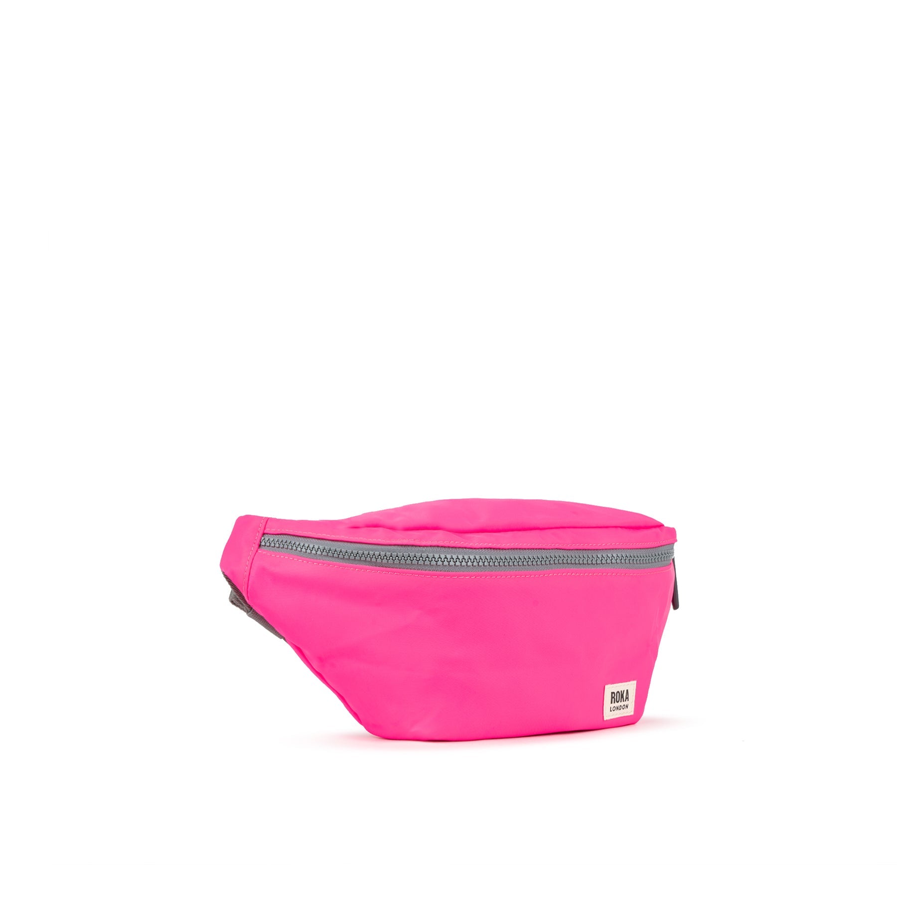 Jubilee Neon Pink Recycled Nylon Roka London Bum Bag