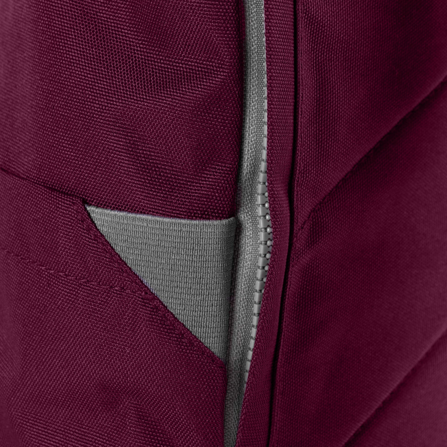 Finchley Plum Recycled Canvas Roka London