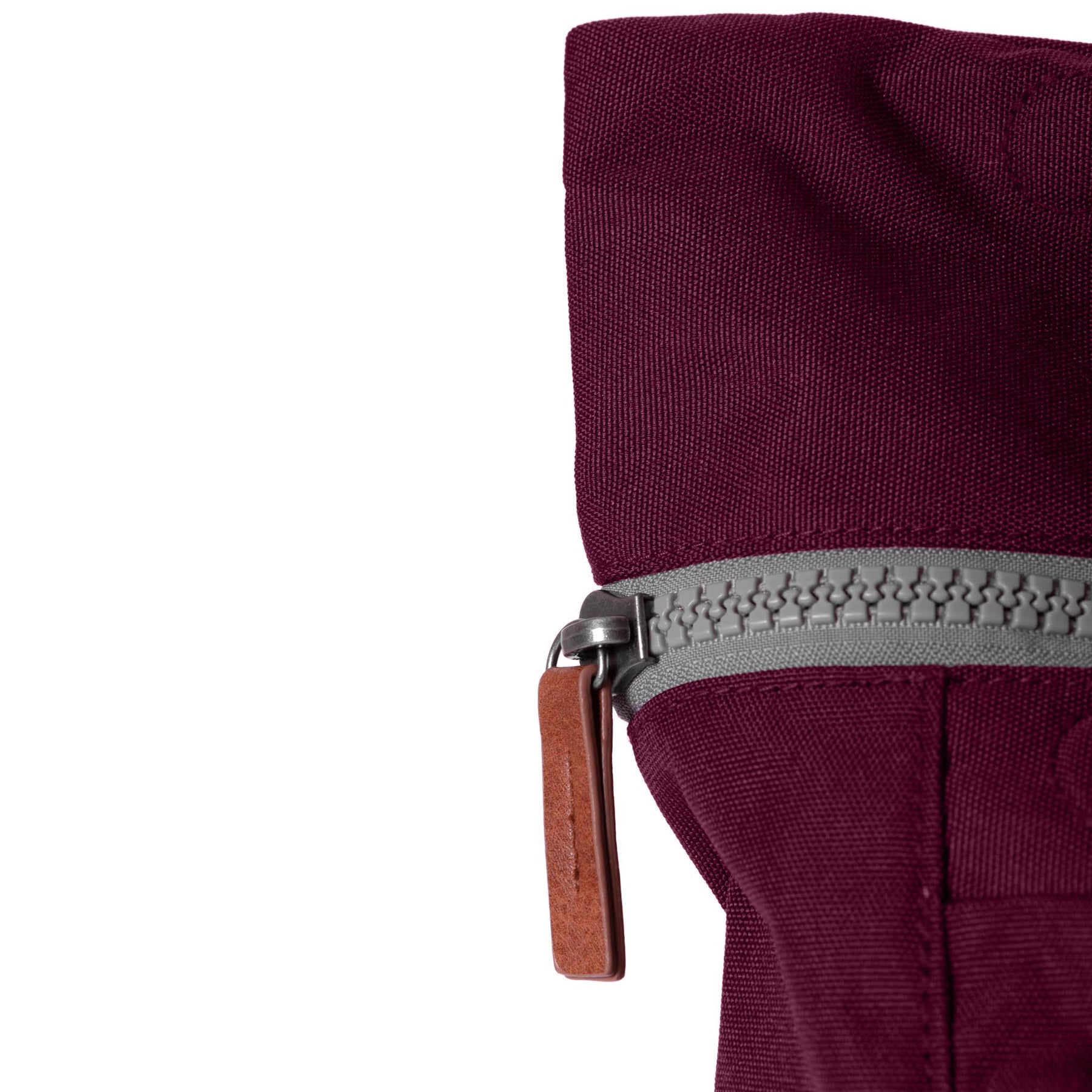 Finchley Plum Recycled Canvas Roka London