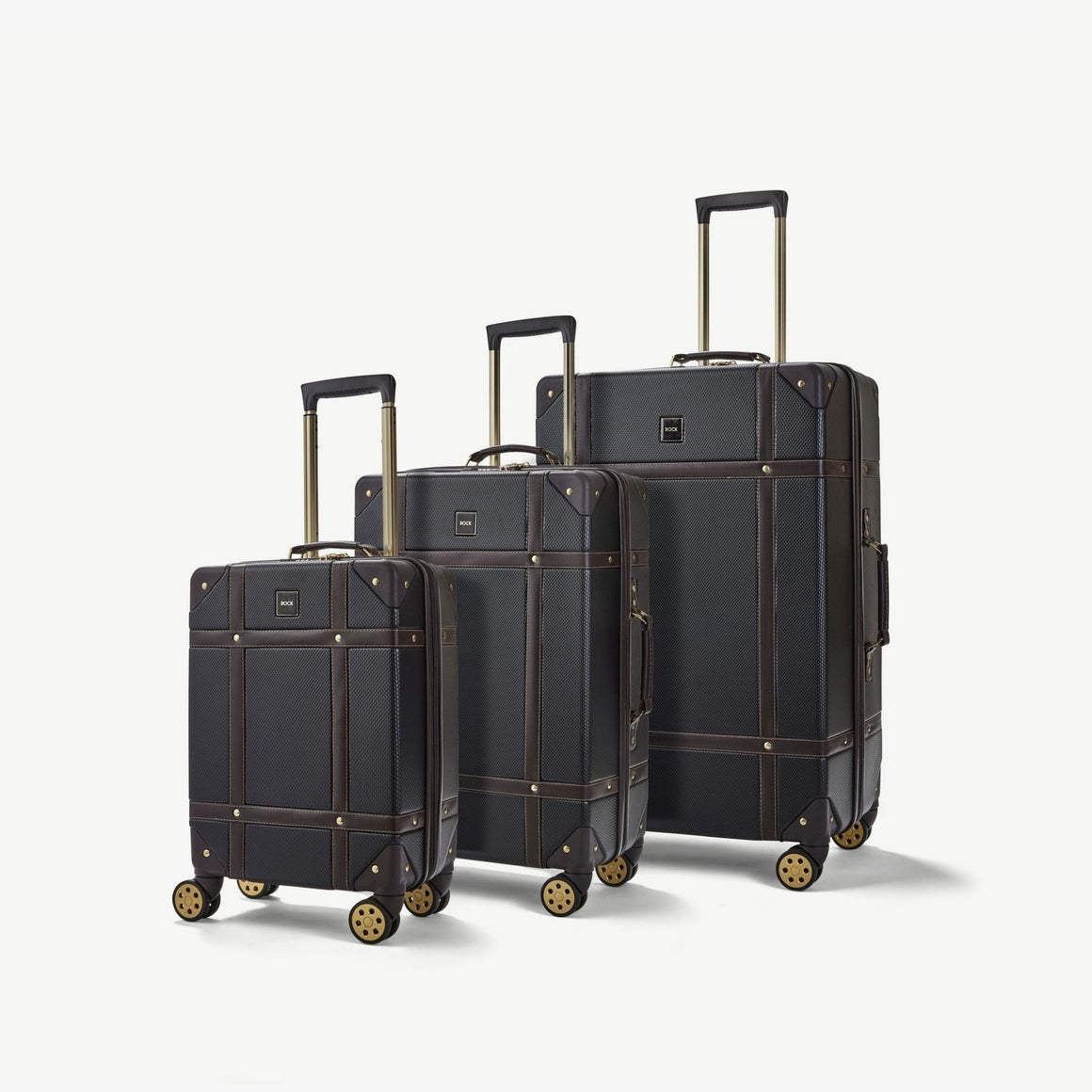 Vintage Set of 3 Suitcases