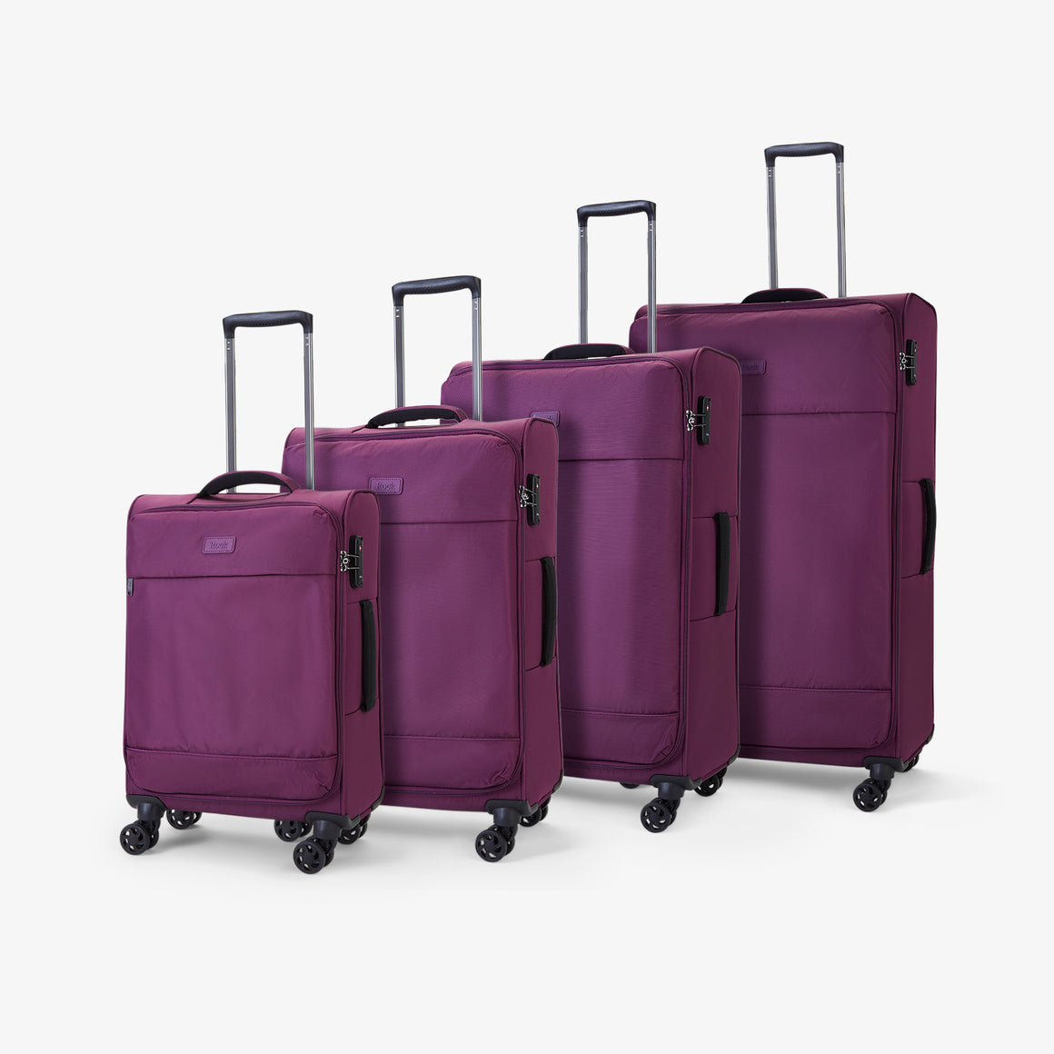 Paris Set of 4 Suitcases