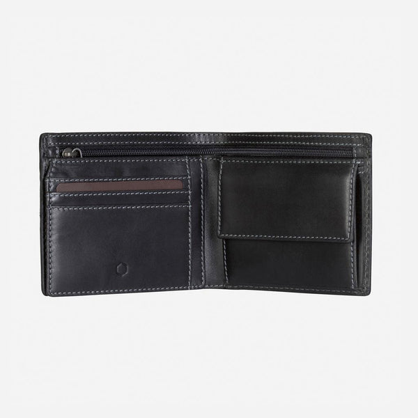 LARGE BIFOLD WALLET WITH COIN