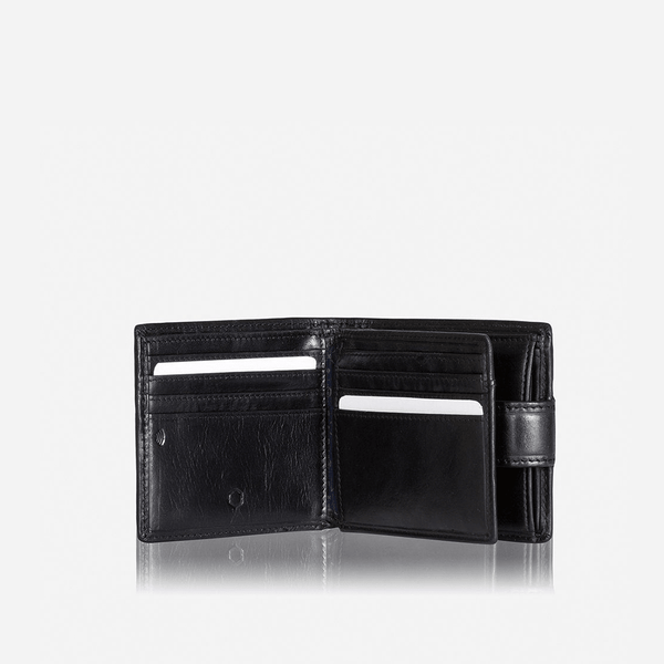 BIFOLD WALLET WITH COIN AND ID WINDOW