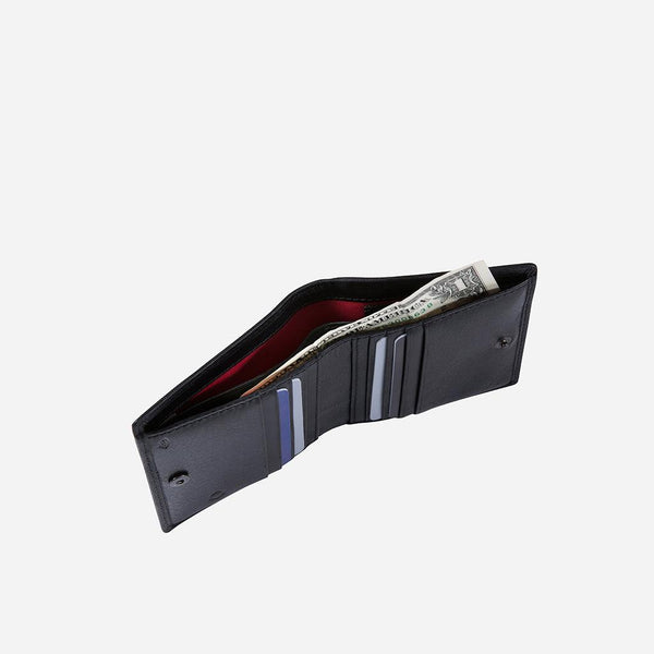 SLIM BIFOLD WALLET WITH COIN, CAMO