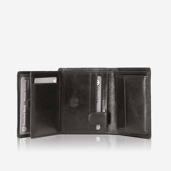 LARGE BIFOLD WALLET WITH ID WINDOW