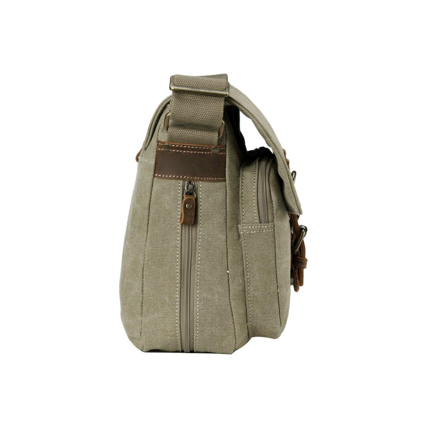 TRP0210 Troop London Classic Canvas Messenger Bag