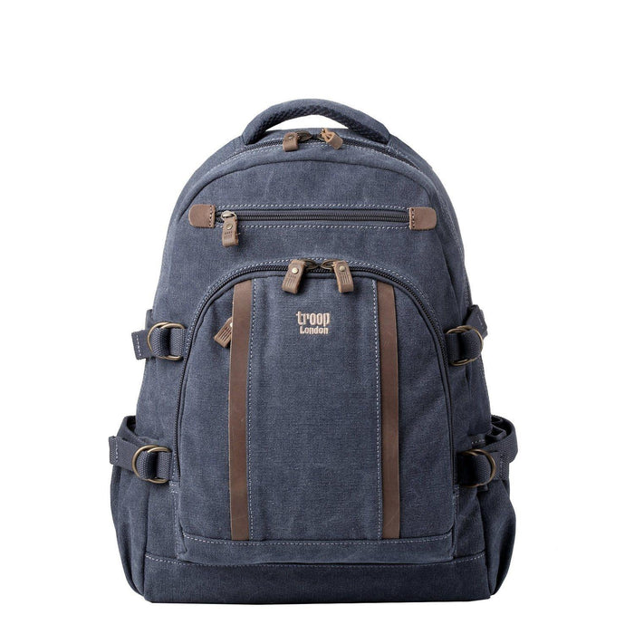 TRP0257 TROOP LONDON CLASSIC CANVAS LAPTOP BACKPACK - LARGE